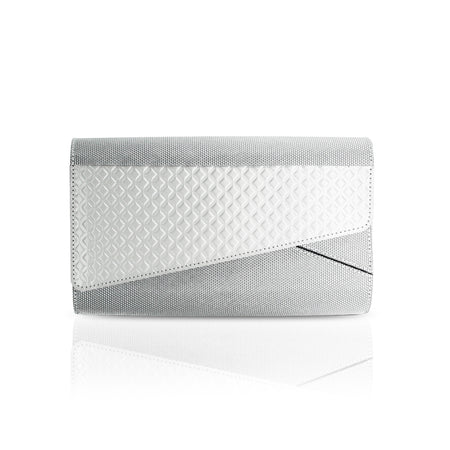 Clutch No. 5, Diamond Horizon, Silver